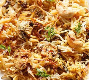 mushroom-briyani-recipe