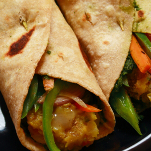 veg-chappathiroll-recipe
